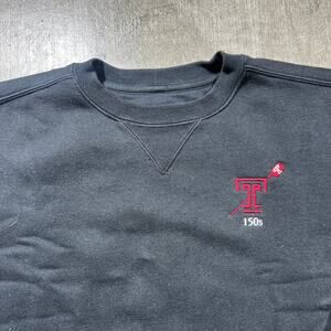 Carhartt Temple University Crewneck Sweatshirt Black 150s Large